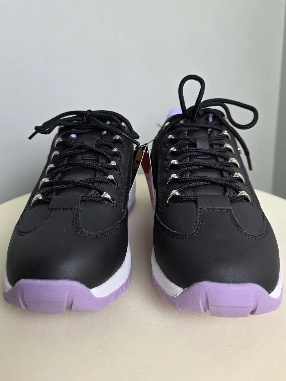 Lugz Women's Express Chunky Platform Sneakers Black Lavender Size 7.5 NEW!